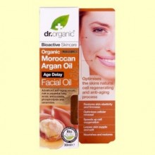 Aceite Facial de Aceite de Argán Marroquí Bio - 30 ml - Dr.Organic