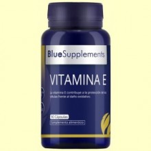 Vitamina E Natural Blue Supplements - 90 cápsulas - Ergonat