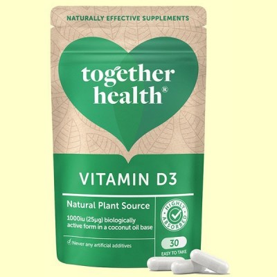 Vitamina D3 - 30 Cápsulas - Together