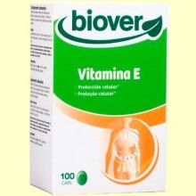 Vitamina E Natural - 100 cápsulas - Biover