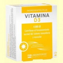Vitamina D3 - 60 perlas - FDB Laboratorios