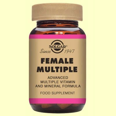 Female Múltiple - Complejo para la mujer - 60 comprimidos - Solgar