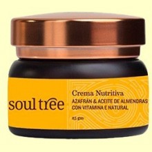 Crema facial Nutritiva con Azafrán - 25 gramos - SoulTree