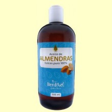 Aceite Almendras Dulces puro 100 % - 500 ml - Herdibel