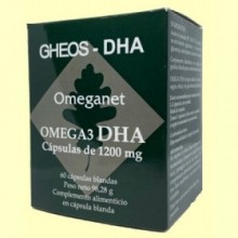 Gheos DHA Omeganet - 60 cápsulas - Gheos