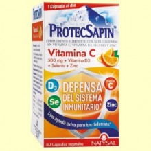 ProtecSapin Vitamina C - 60 cápsulas - Natysal
