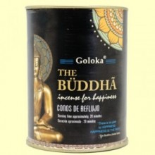 Incienso Conos de Reflujo The Buddha - 18 conos - Goloka