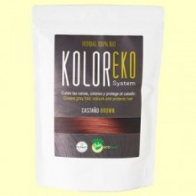 Tinte Castaño Bio - 100 gramos - Koloreko System