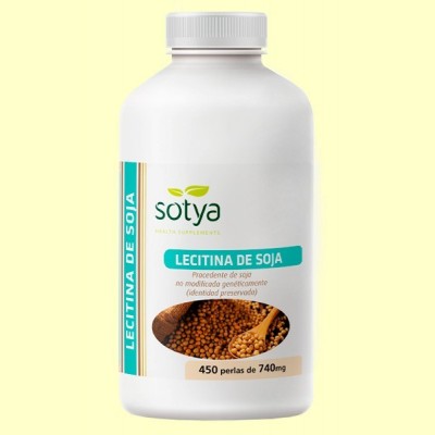 Lecitina de Soja 740 mg - 450 perlas - Sotya
