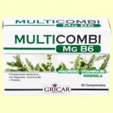 Multicombi MG B6 - 30 comprimidos - Gricar