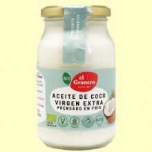 Aceite de Coco Virgen Extra Bio - 400 ml - El Granero