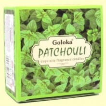 Vela Aromática Patchouli - 70 gramos - Goloka