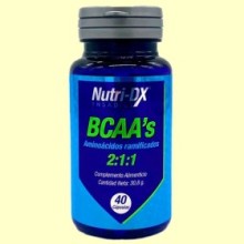 BCAAS Aminoacidos Ramificados Nutri-DX - 40 cápsulas - Ynsadiet
