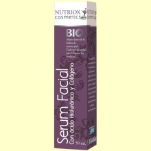 Serum Facial Ácido Hialurónico y Colágeno Bio Nutriox Cosmetics - 50 ml - Ynsadiet