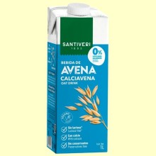 Calciavena - Bebida Vegetal de Avena - 1 litro - Santiveri